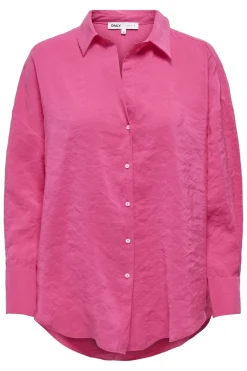 Best Only Onlzazima L/S Loose Shirt 4864175 Fuchsia Purple