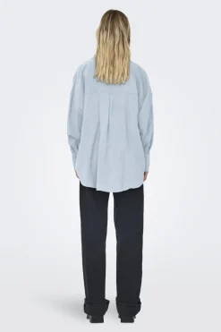 Online Only Onlzazima L/S Loose Shirt 4439493 Chambray Blue