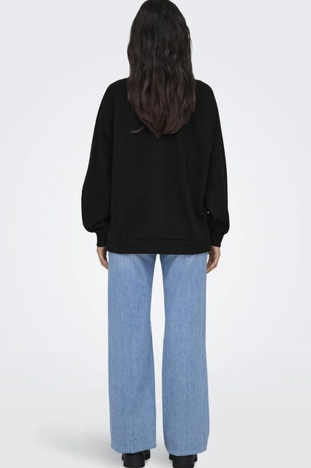 Hot Only Onlzenna L/S Oversize Stone Swt 4728634 Black Black Rhinestones