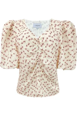Clearance Liberte Opal-Ss-Blouse 21660 Rosa Flower