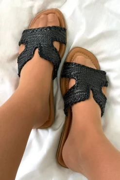 New Bloom Oriana Sandal Black
