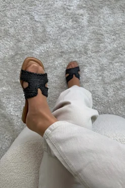 New Bloom Oriana Sandal Black