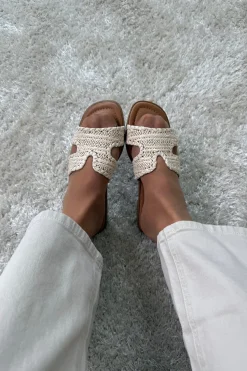 Clearance Bloom Oriana Sandal Beige