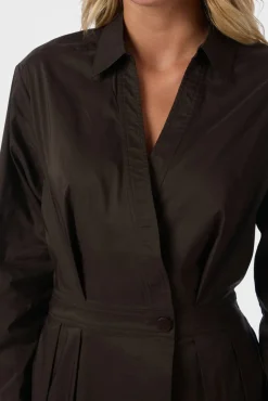 Discount Neo Noir Ottana Poplin Dress 168079 584