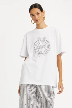 Best Rotate Oversized T-shirt114393400 Bright White