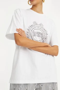 Best Rotate Oversized T-shirt114393400 Bright White