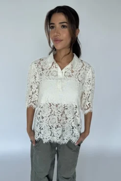 Discount Continue Paloma Lace 14992 Off White
