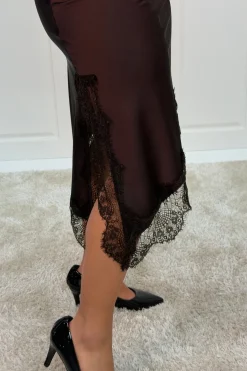 Online A-bee Paloma skirt Chocolate