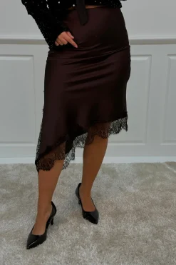 Online A-bee Paloma skirt Chocolate