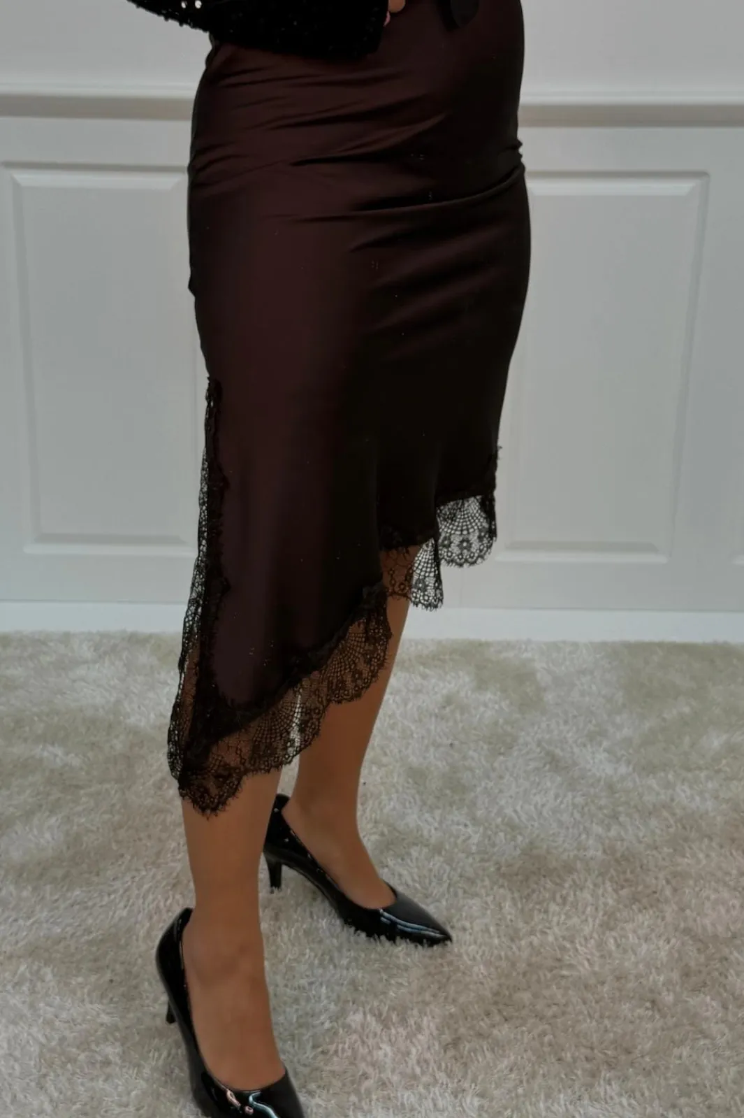 Online A-bee Paloma skirt Chocolate