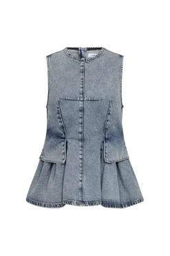 Online Co´Couture Pancycc Denim Top 43008 114