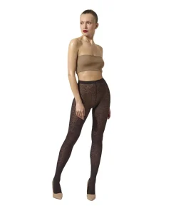 New Wolford Pantera Tights17658 4870 Dark Wood