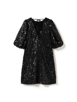 Hot Noella Pastis Short Dress 004 Black