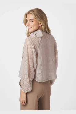 Best Neo Noir Patti Double Dot Blouse 166724 122