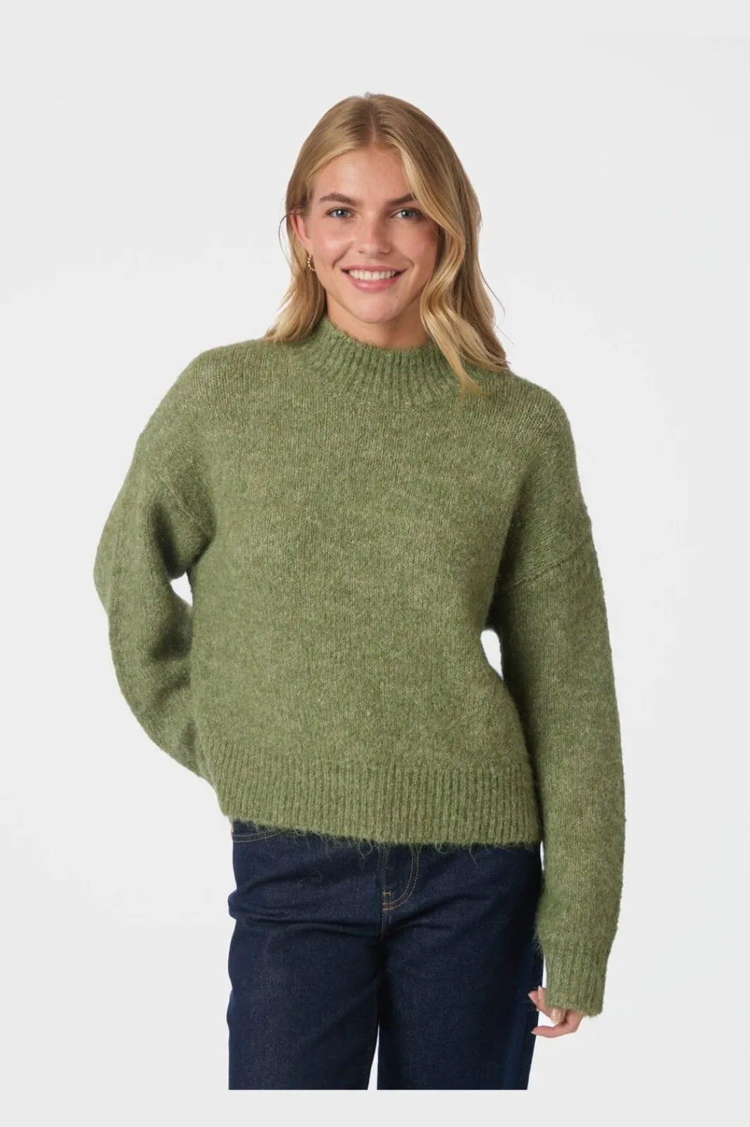 Best Neo Noir Paulina Fluffy Knit Blouse 164729 723