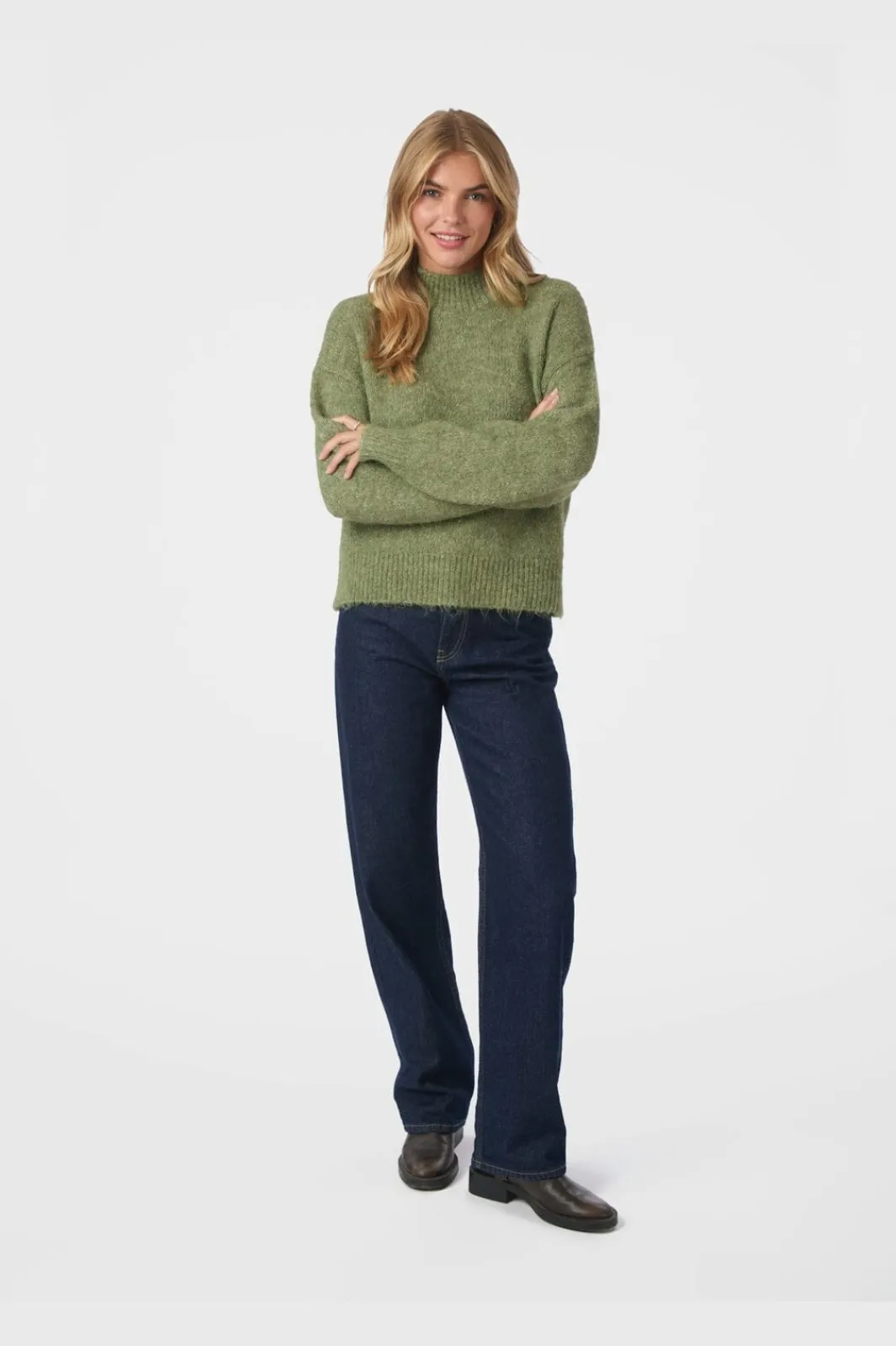 Best Neo Noir Paulina Fluffy Knit Blouse 164729 723