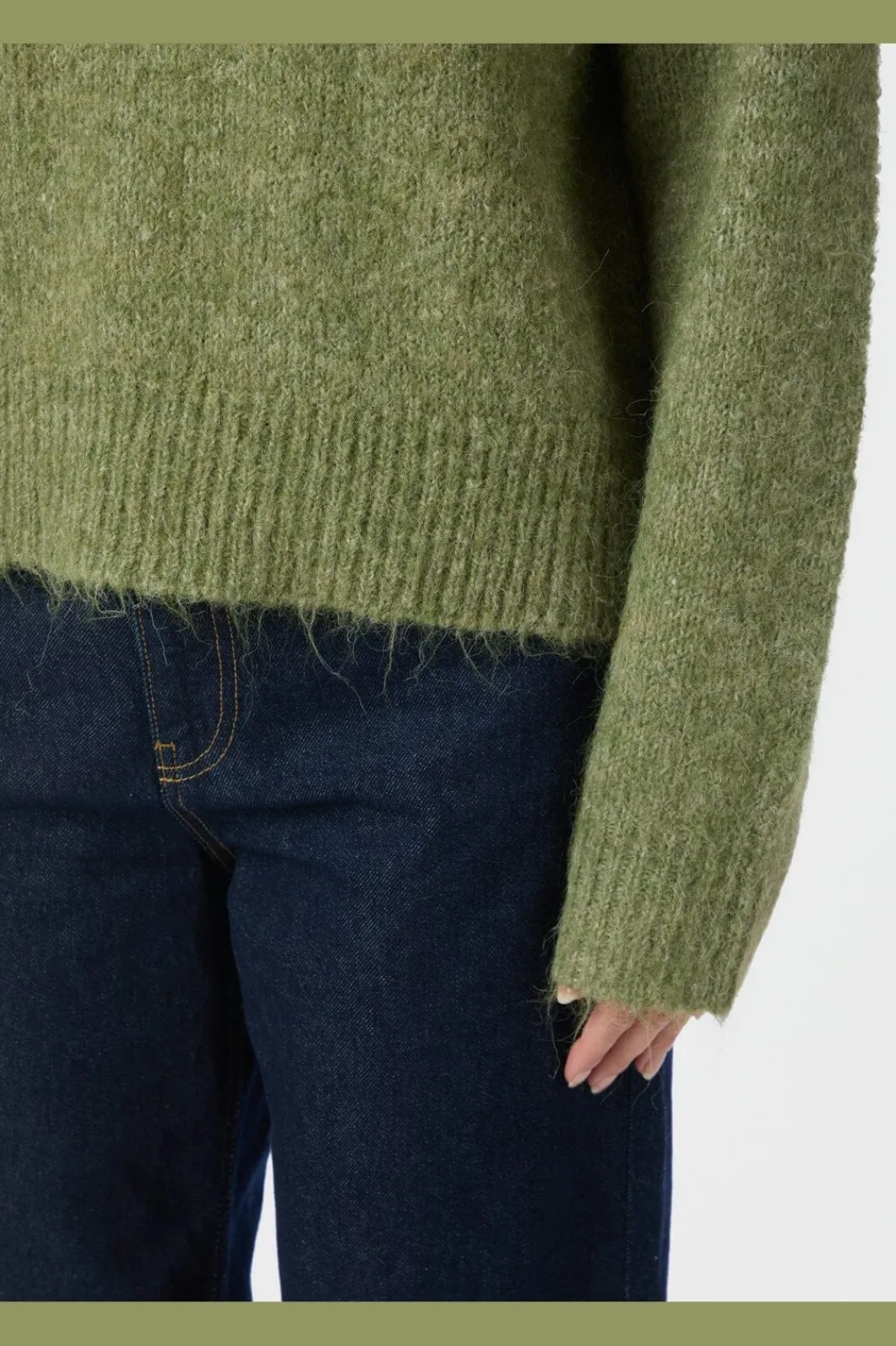 Best Neo Noir Paulina Fluffy Knit Blouse 164729 723