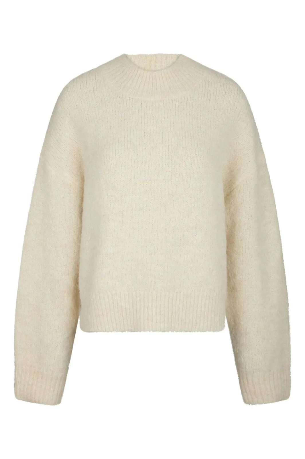 New Neo Noir Paulina Fluffy Knit Blouse 164729 121