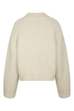 New Neo Noir Paulina Fluffy Knit Blouse 164729 121