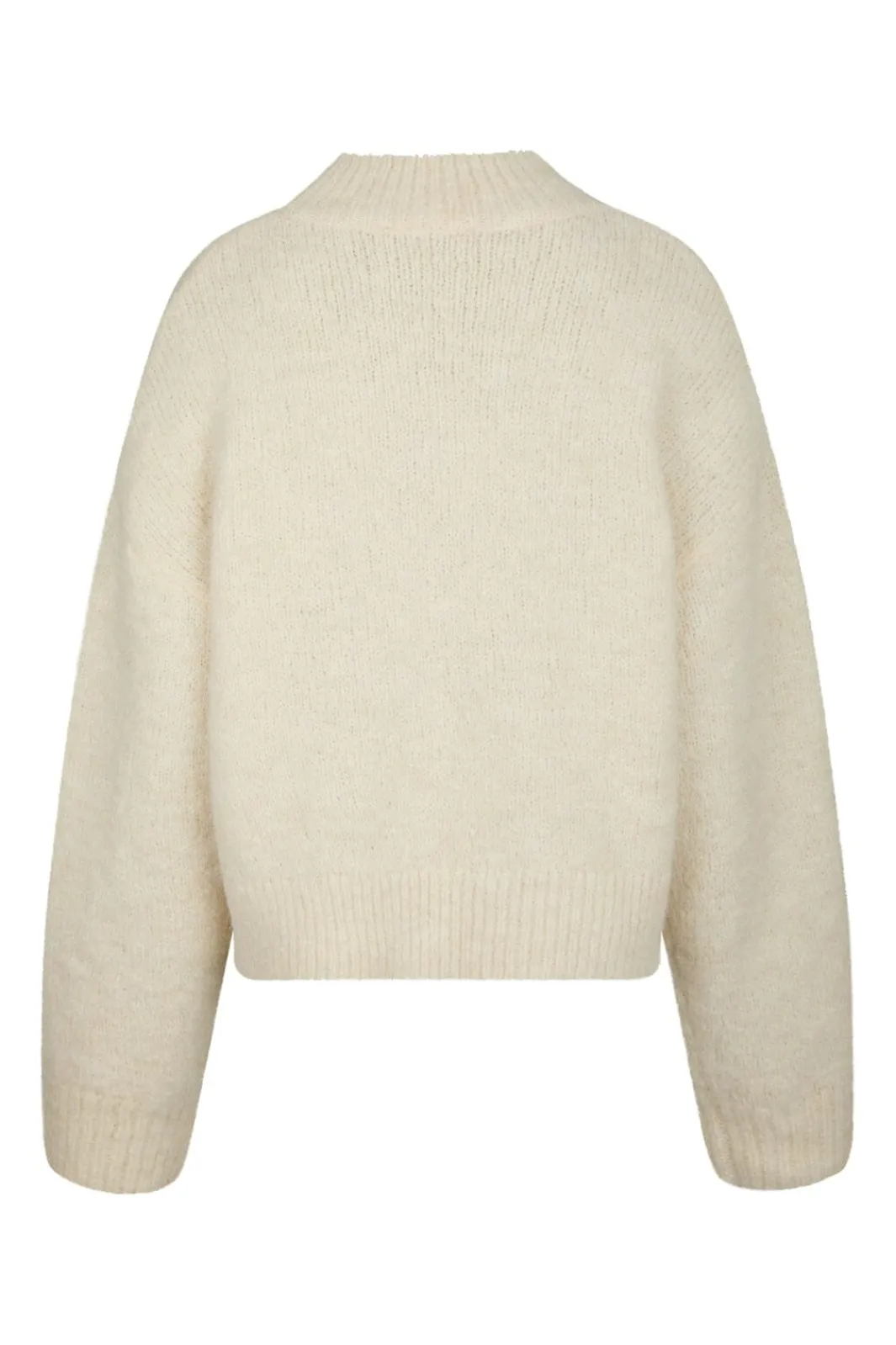 New Neo Noir Paulina Fluffy Knit Blouse 164729 121