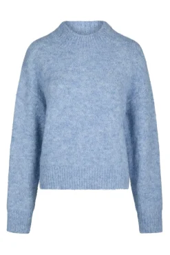 Clearance Neo Noir Paulina Fluffy Knit Blouse 164729 142