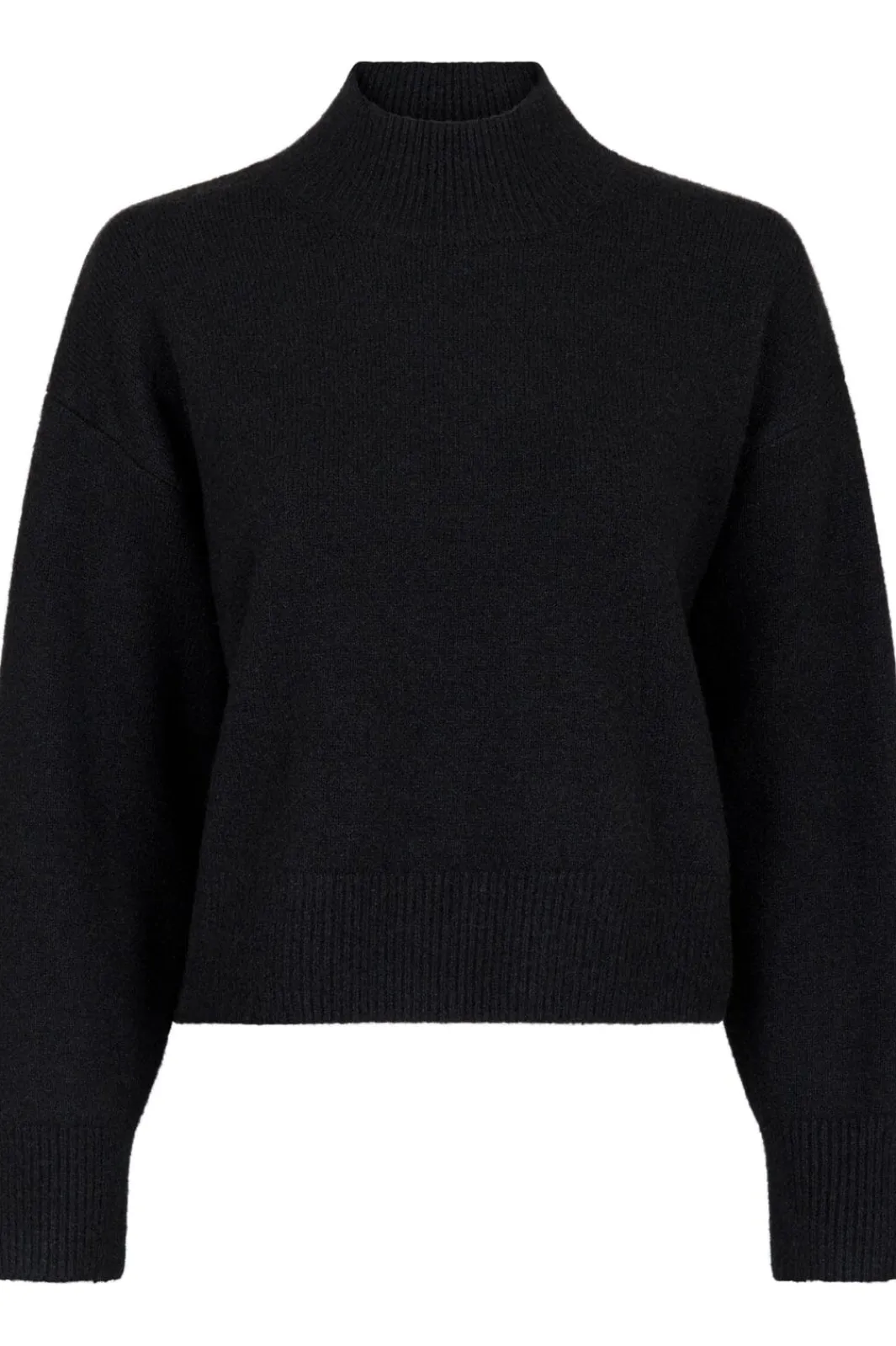 Clearance Neo Noir Paulina Knit Blouse Black