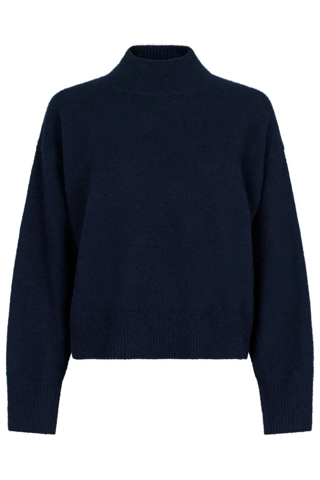 Best Neo Noir Paulina Knit Blouse Navy