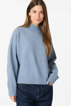 New Neo Noir Paulina Knit Blouse 159703 407