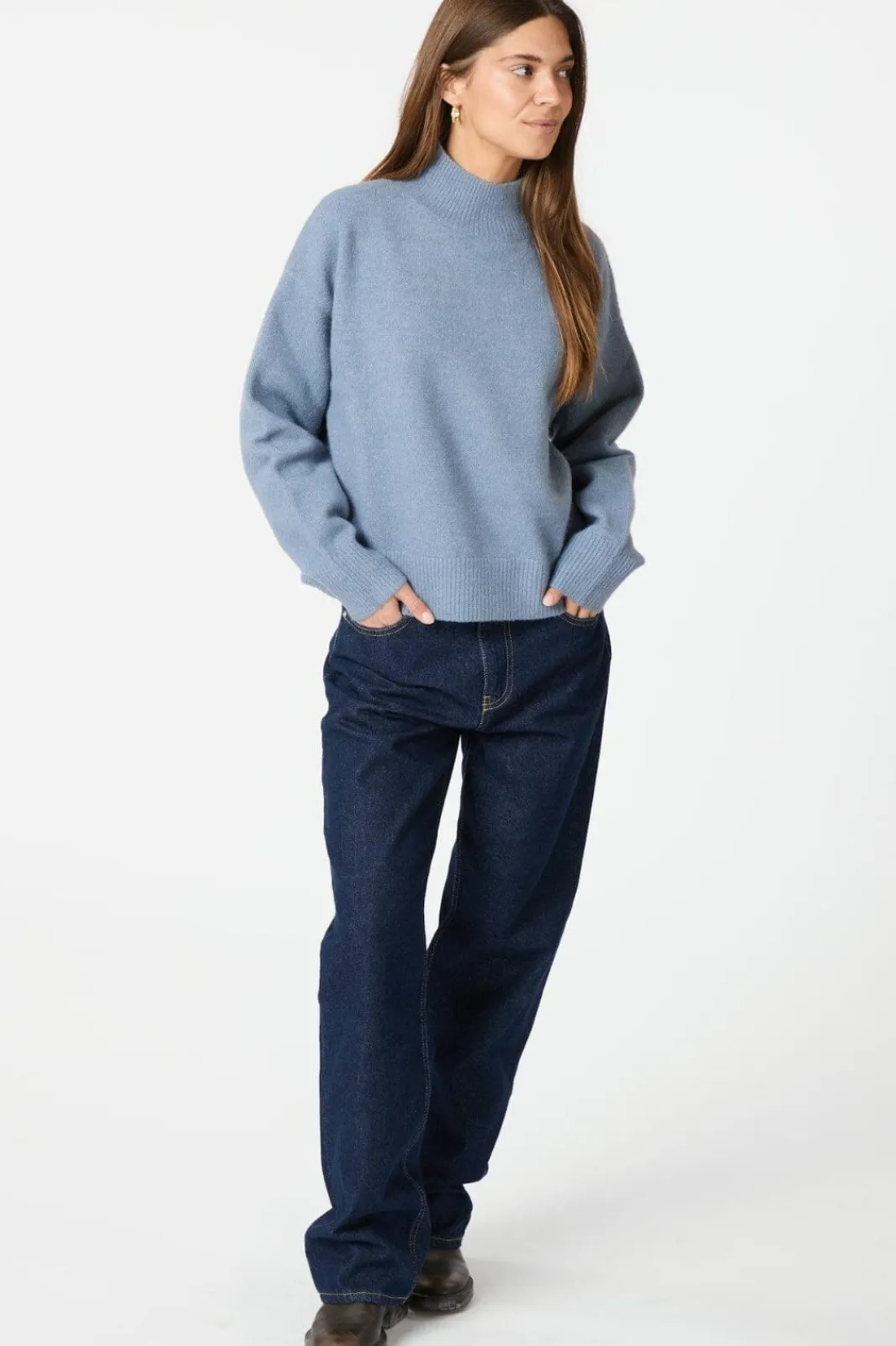 New Neo Noir Paulina Knit Blouse 159703 407