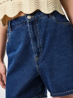 Online Pieces Pcabbi Shorts 4632583 Medium Blue Denim