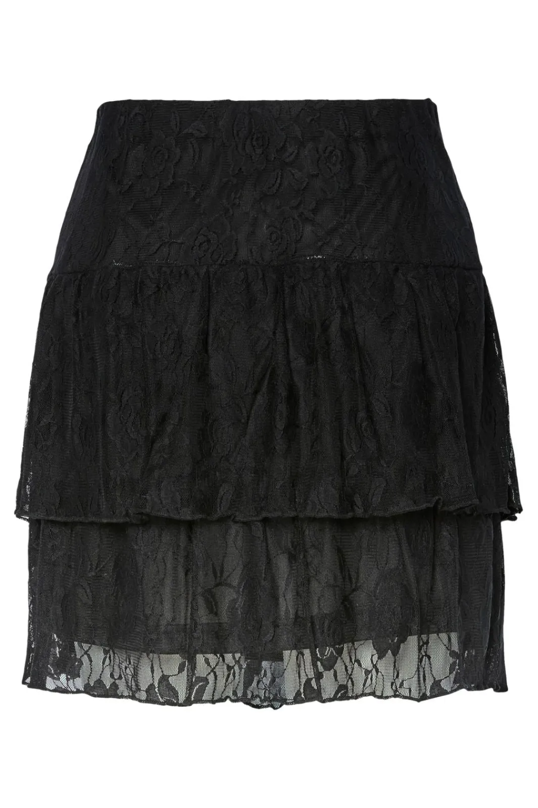 Online Pieces Pcalice Lace Short Skirt 4862806 Black