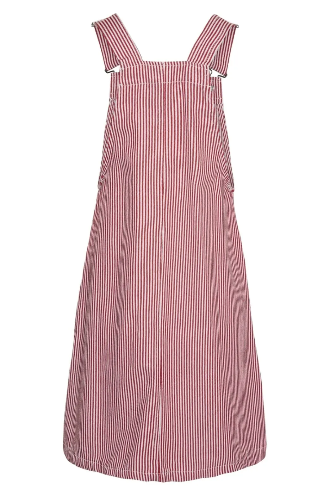 Sale Pieces Pcallo Dungaree Dress Fsy 4464992 Salsa Cloud Dancer Stripes