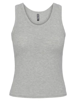 Hot Pieces Pcanibi Sl Bra Top 4513760 Light Grey Melange