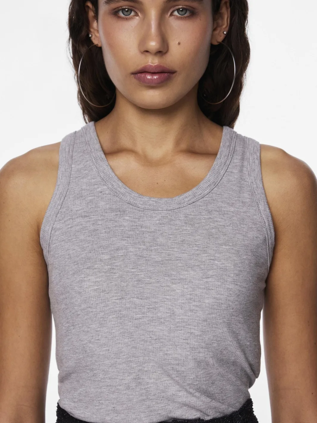 Hot Pieces Pcanibi Sl Bra Top 4513760 Light Grey Melange