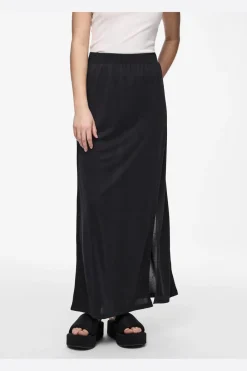 Clearance Pieces Pcanora Ankle Skirt 4472411 Black