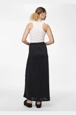 Clearance Pieces Pcanora Ankle Skirt 4472411 Black
