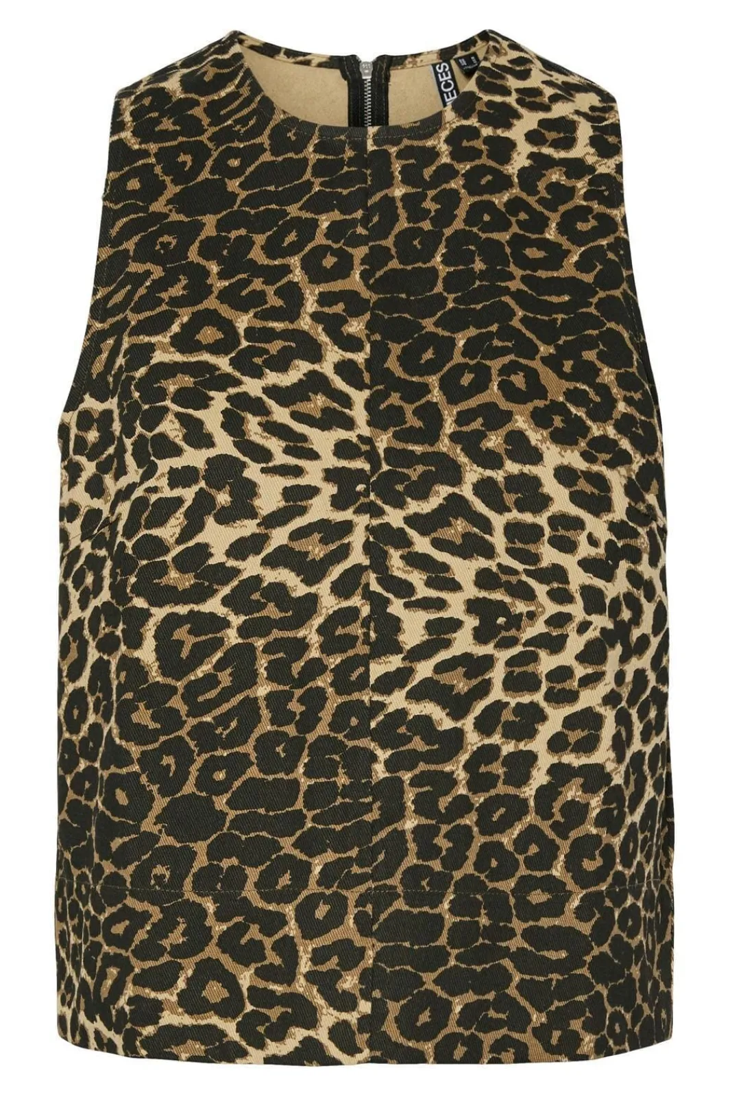 Clearance Pieces Pcasta Sl Denim Top 4763689 Black Leo Denim