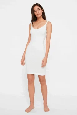 Pieces Pcballroom Long Singlet White