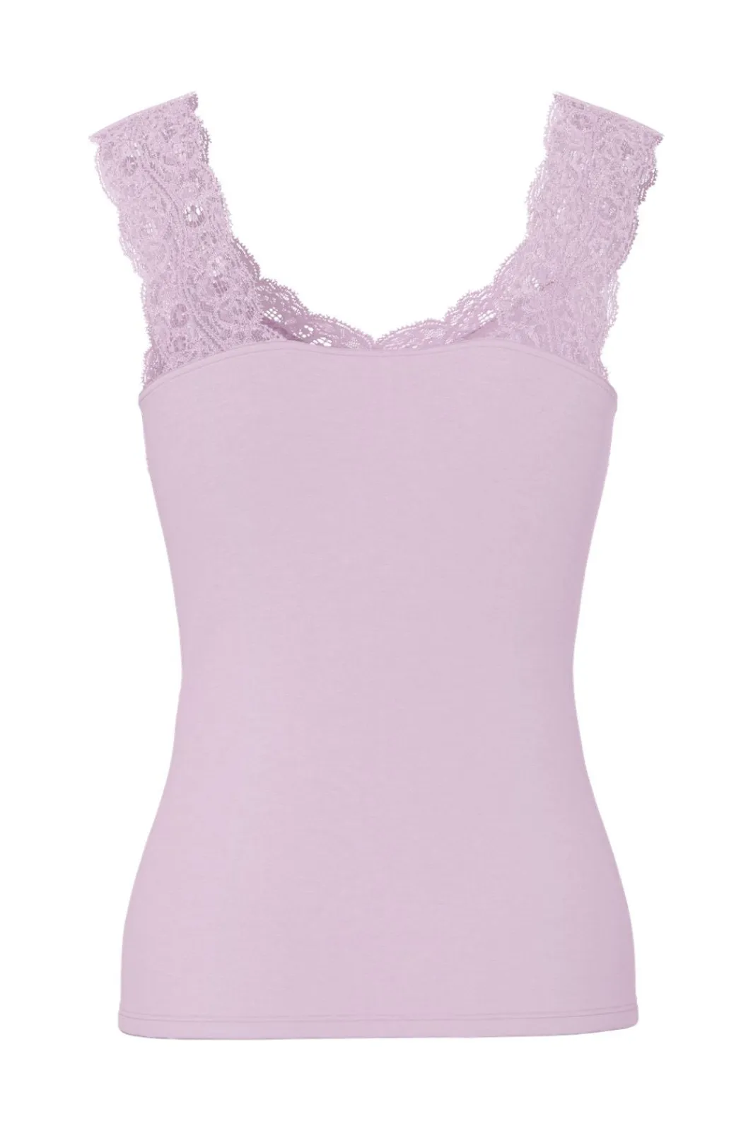 Pieces Pcbarbera Lace Top 4905219 Winsome Orchid