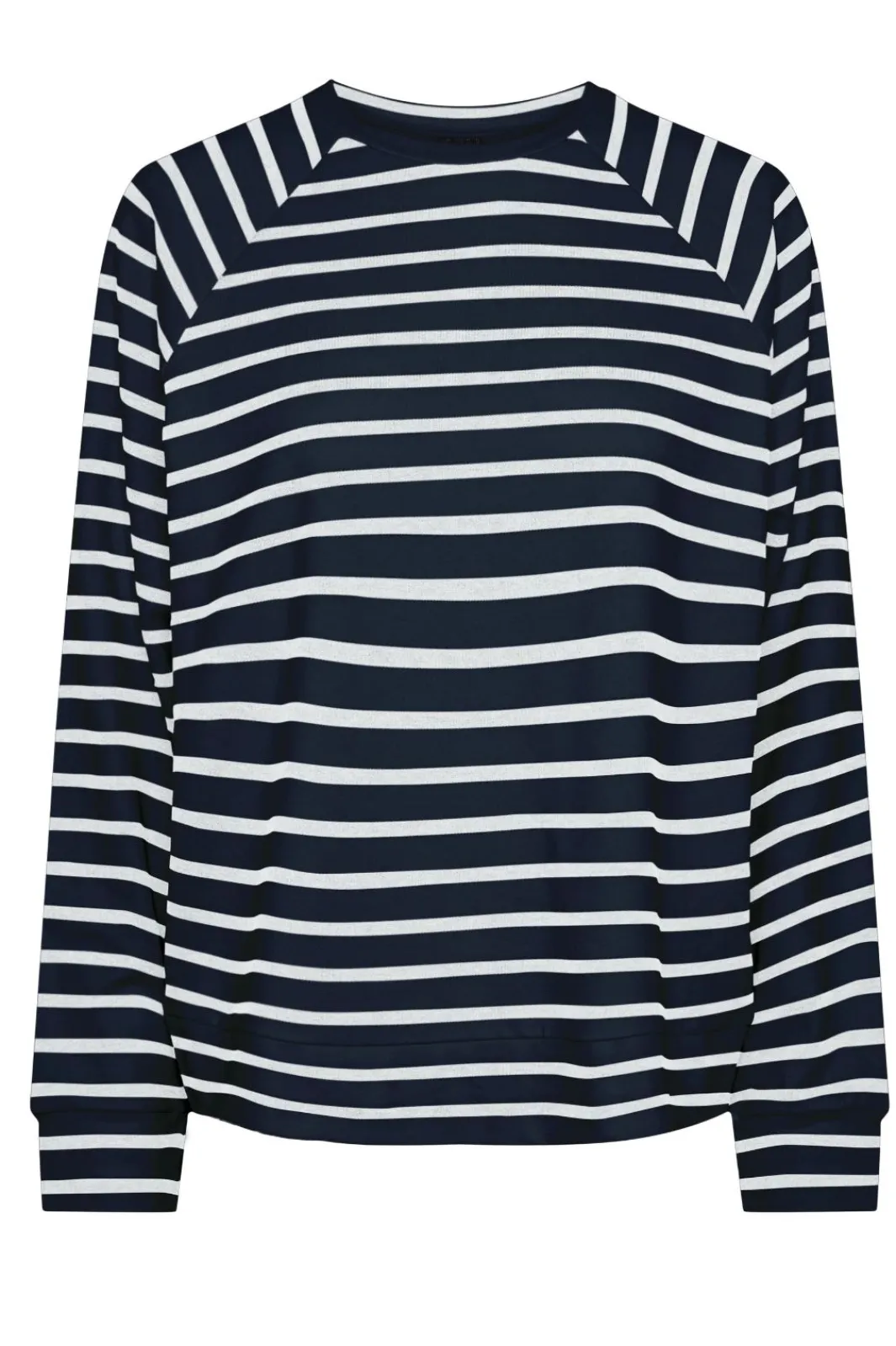 Discount Pieces Pcbibi Ls O-Neck Top 4428906 Navy Blazer CLOUD DANCER