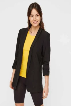 Clearance Pieces PCBosella 3/4 Blazer Black
