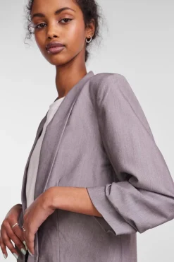 Hot Pieces Pcbosella 3/4 Blazer 3423753 Light Grey Melange