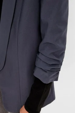 Outlet Pieces Pcbosella 3/4 Blazer Ombre Blue