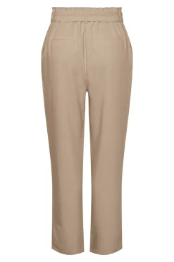 Discount Pieces PcBoss Hw Paperbag Straight Pants Noos White Pepper