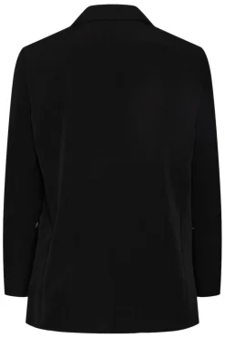 Sale Pieces Pcbossy Blazer W. Lining Detail 4439695 Black Leo Print