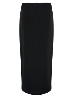 Outlet Pieces Pcbozzy Ankle Skirt 4563742 Black