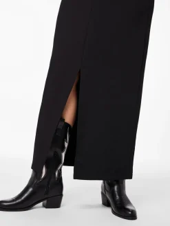 Outlet Pieces Pcbozzy Ankle Skirt 4563742 Black