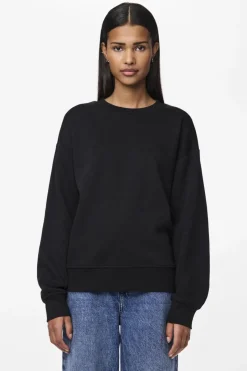 Sale Pieces Pcchilli Ls Sweat 3600582 Black