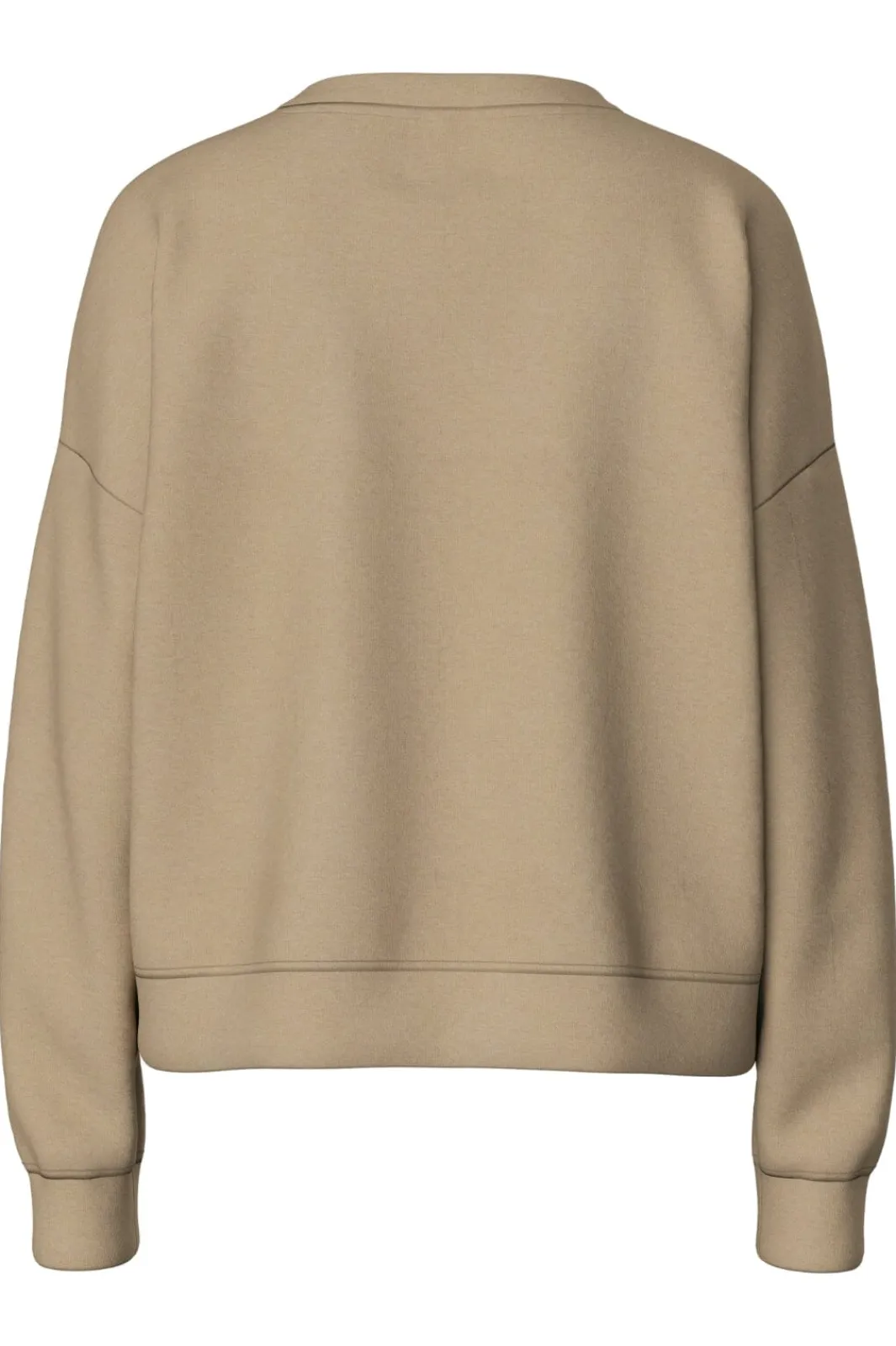 Sale Pieces Pcchilli Ls Sweat 3728739 Silver Mink