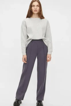 Online Pieces Pcchilli Ls Sweat 3595554 Light Grey Melange